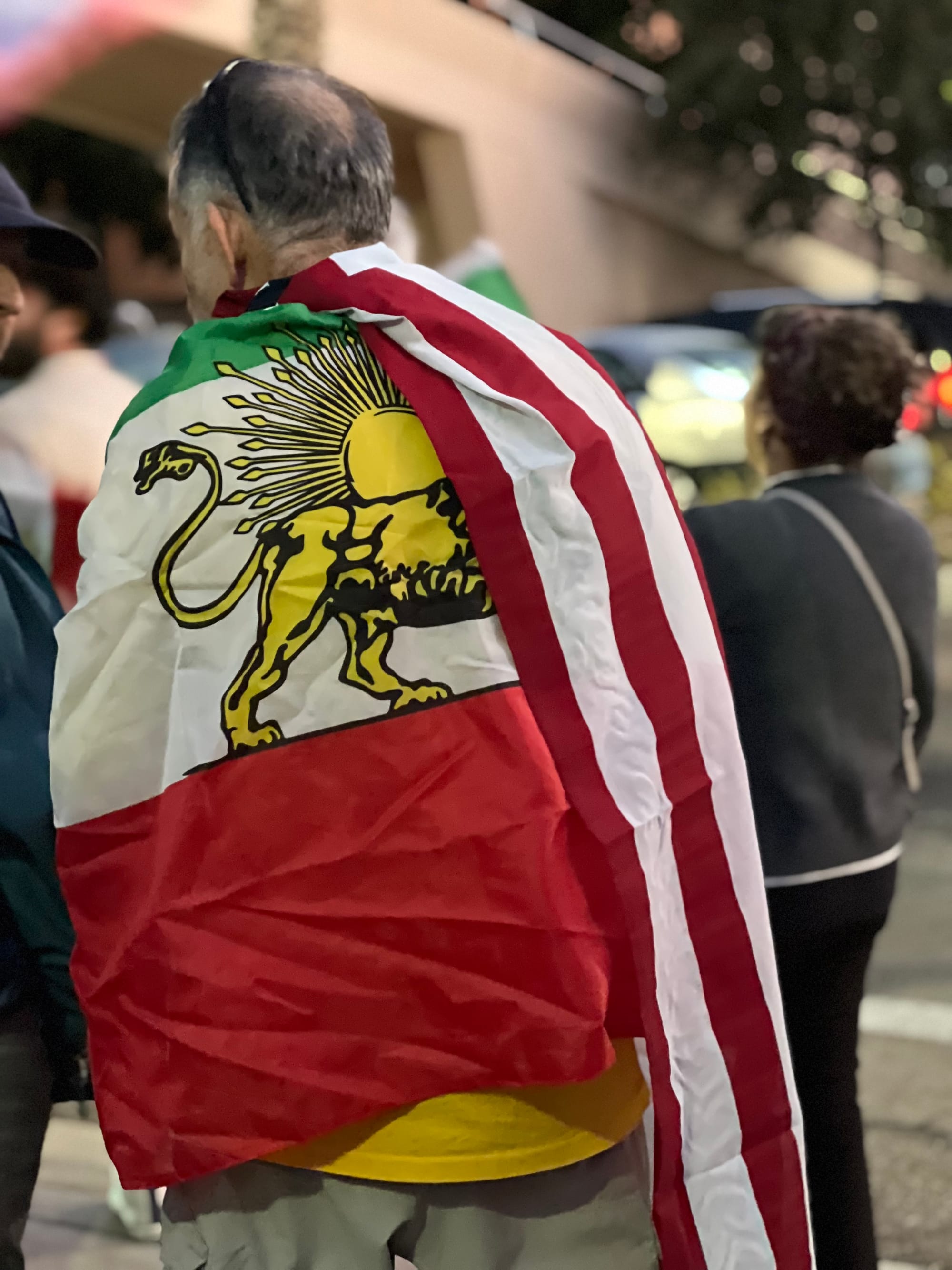 Real Iranian Protests in Arizona 2026 against the regime.