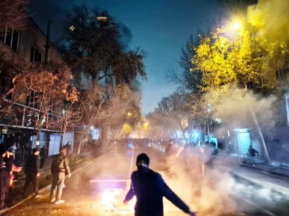 Real Iranian Protests in Iran 2026 against the regime.
