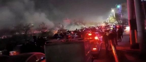 Real Iranian Protests in Iran 2026 against the regime.