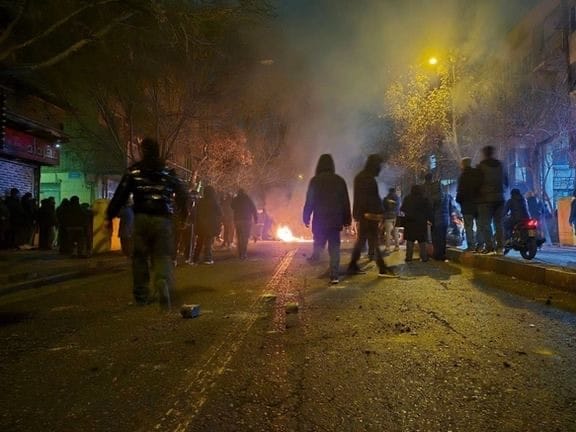 Real Iranian Protests in Iran 2026 against the regime.