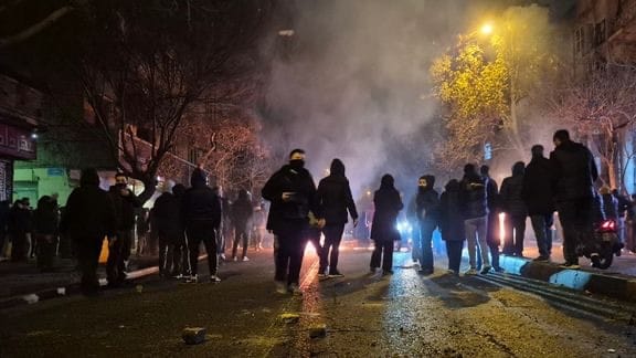 Real Iranian Protests in Iran 2026 against the regime.