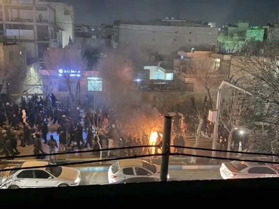 Real Iranian Protests in Iran 2026 against the regime.