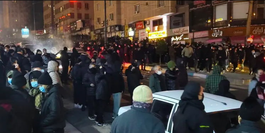 Real Iranian Protests in Iran 2026 against the regime.