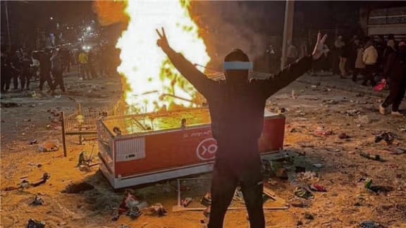 Real Iranian Protests in Iran 2026 against the regime.