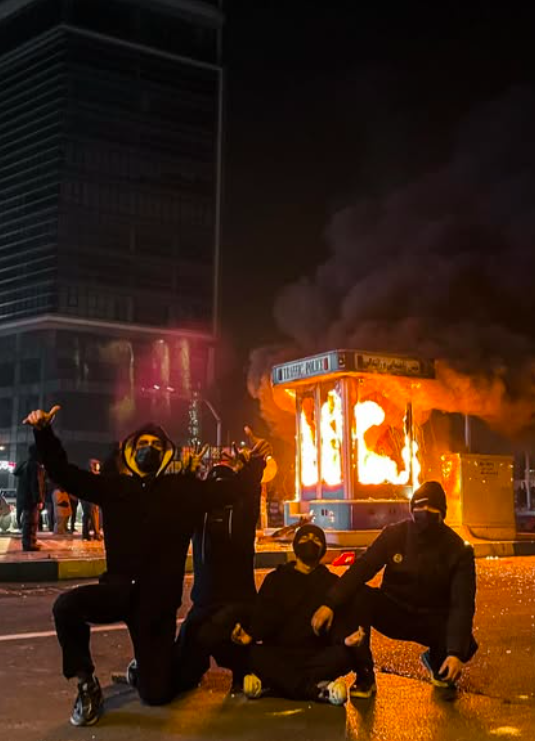Real Iranian Protests in Iran 2026 against the regime.