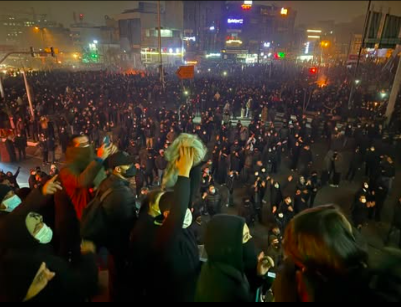 Real Iranian Protests in Iran 2026 against the regime.