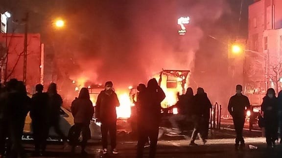 Real Iranian Protests in Iran 2026 against the regime.