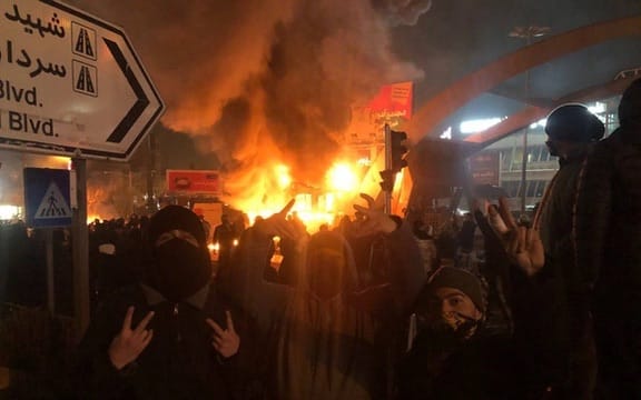 Real Iranian Protests in Iran 2026 against the regime.