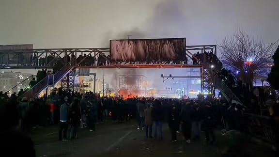 Real Iranian Protests in Iran 2026 against the regime.