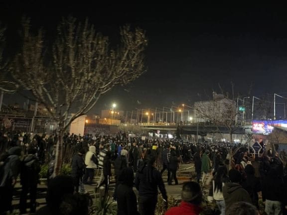 Real Iranian Protests in Iran 2026 against the regime.