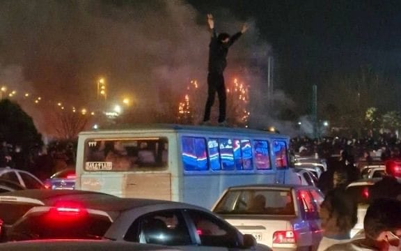 Real Iranian Protests in Iran 2026 against the regime.