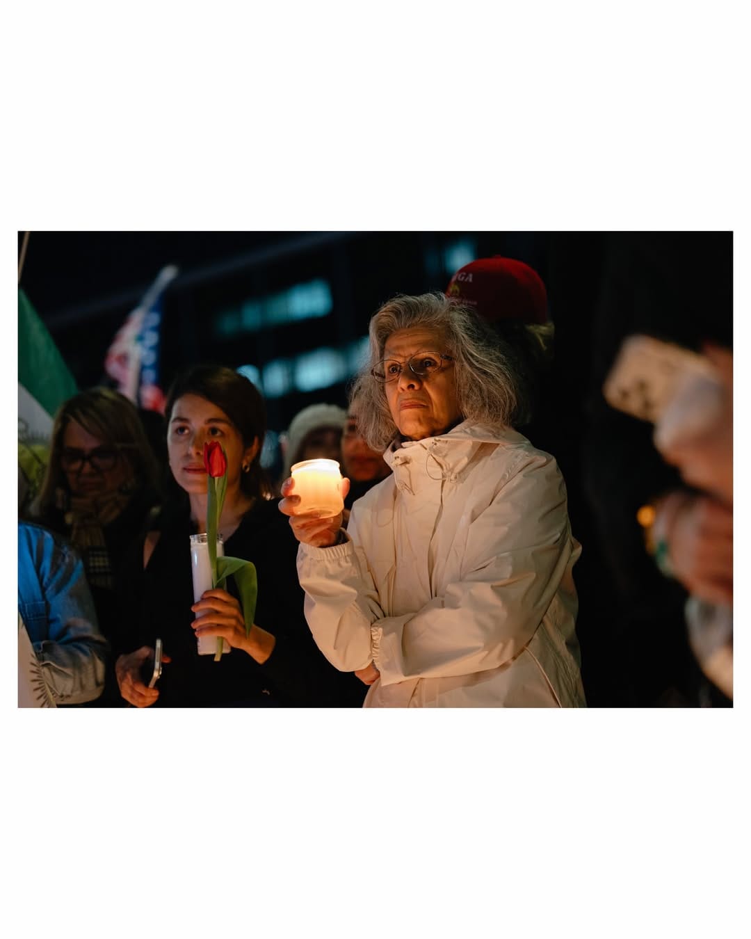 Real Iranian Protests in Los Angeles 2026 against the regime.