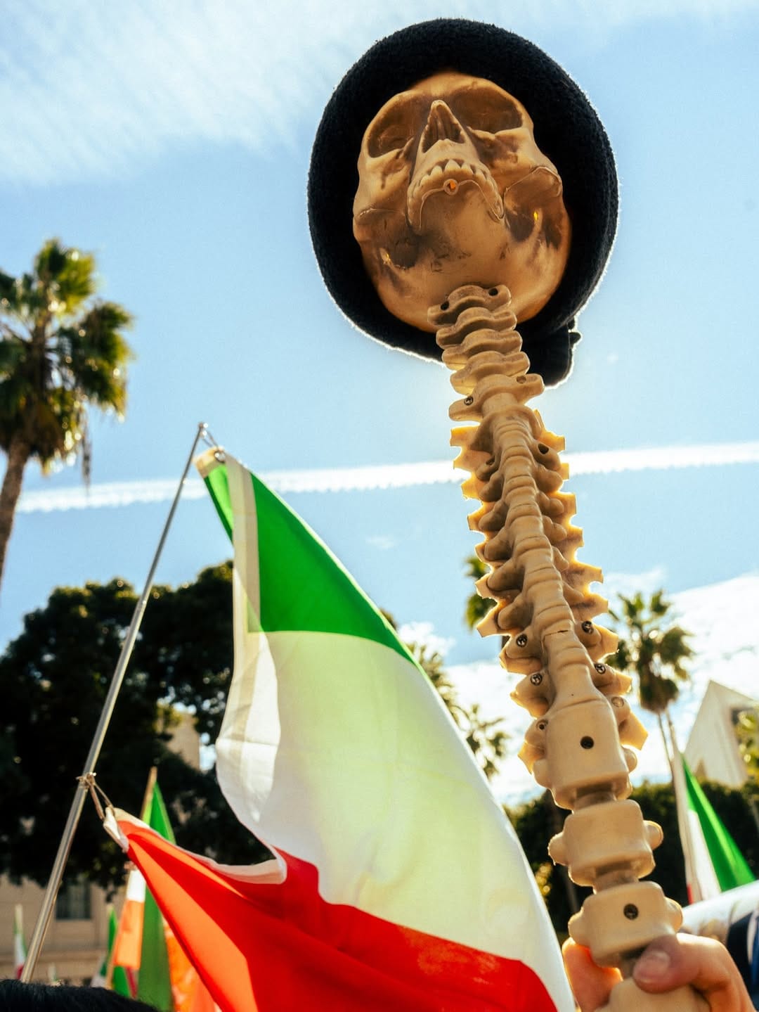 Real Iranian Protests in Los Angeles 2026 against the regime.