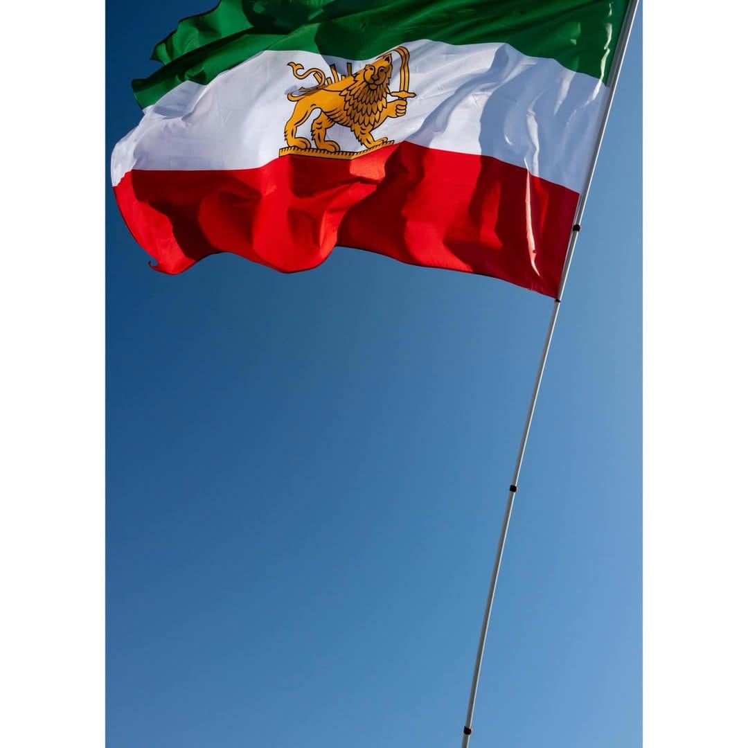 Real Iranian Protests in Los Angeles 2026 against the regime.