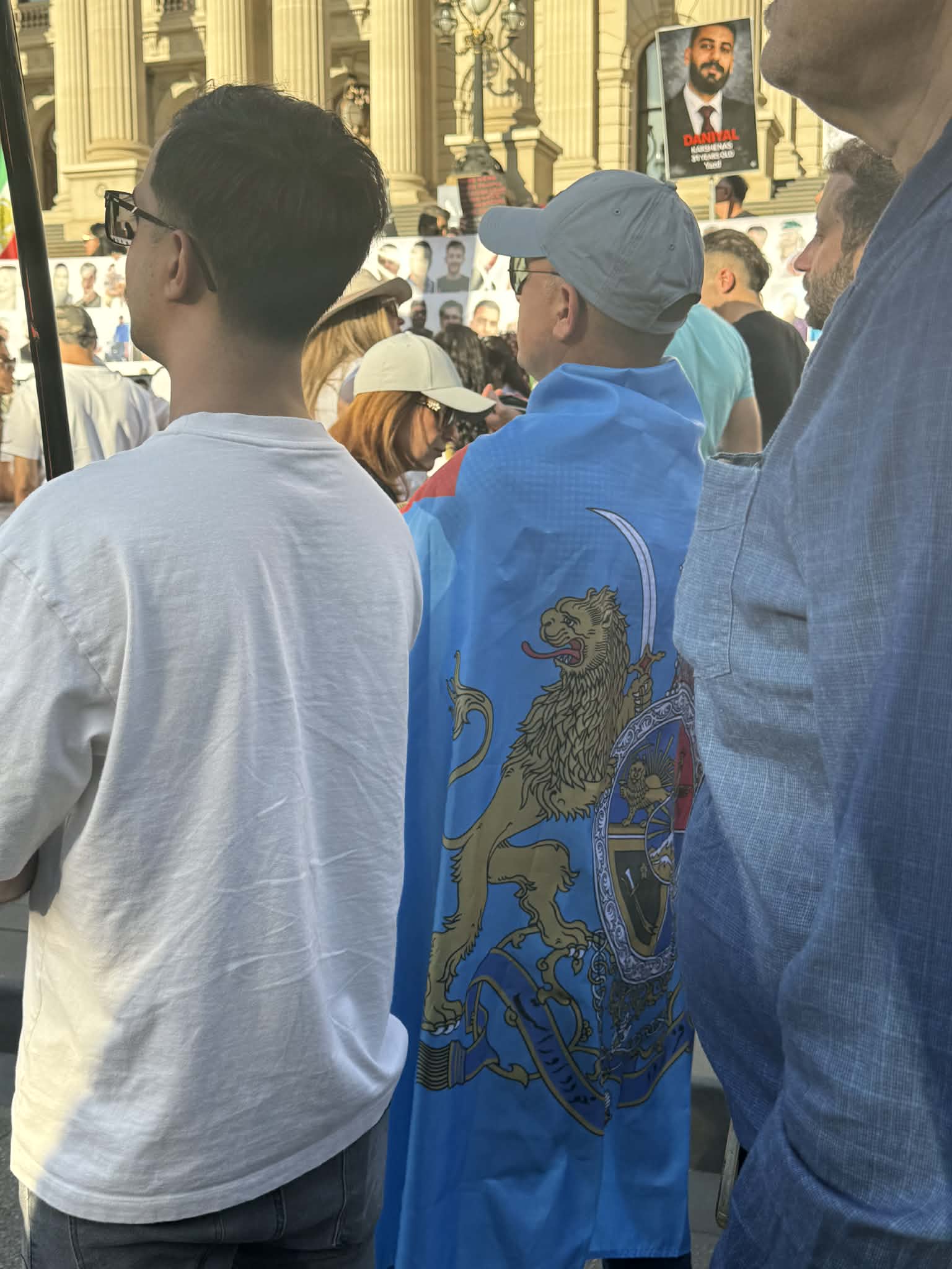 Real Iranian Protests in Melbourne 2026 against the regime.