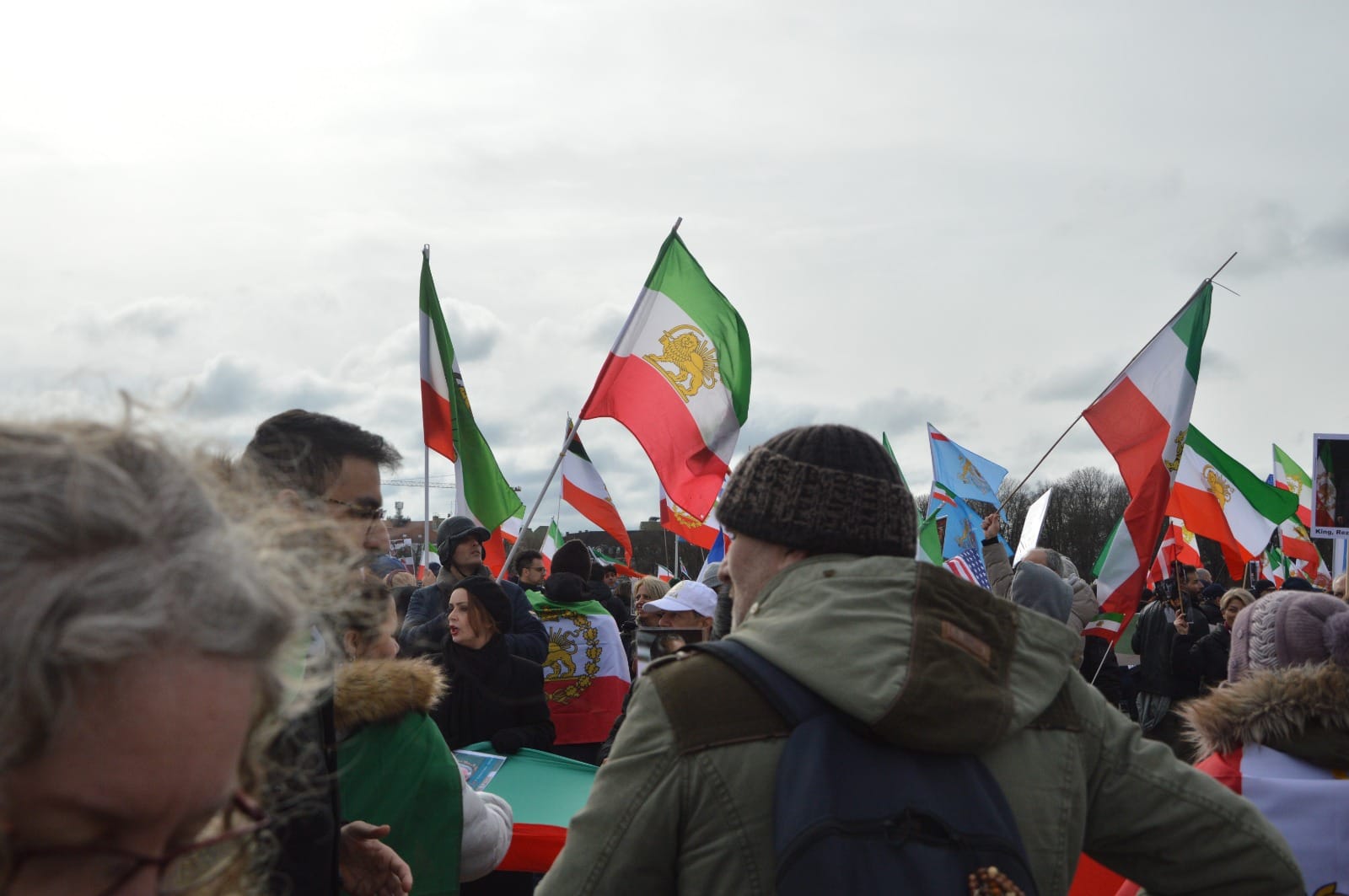 Real Iranian Protests in Munich 2026 against the regime.