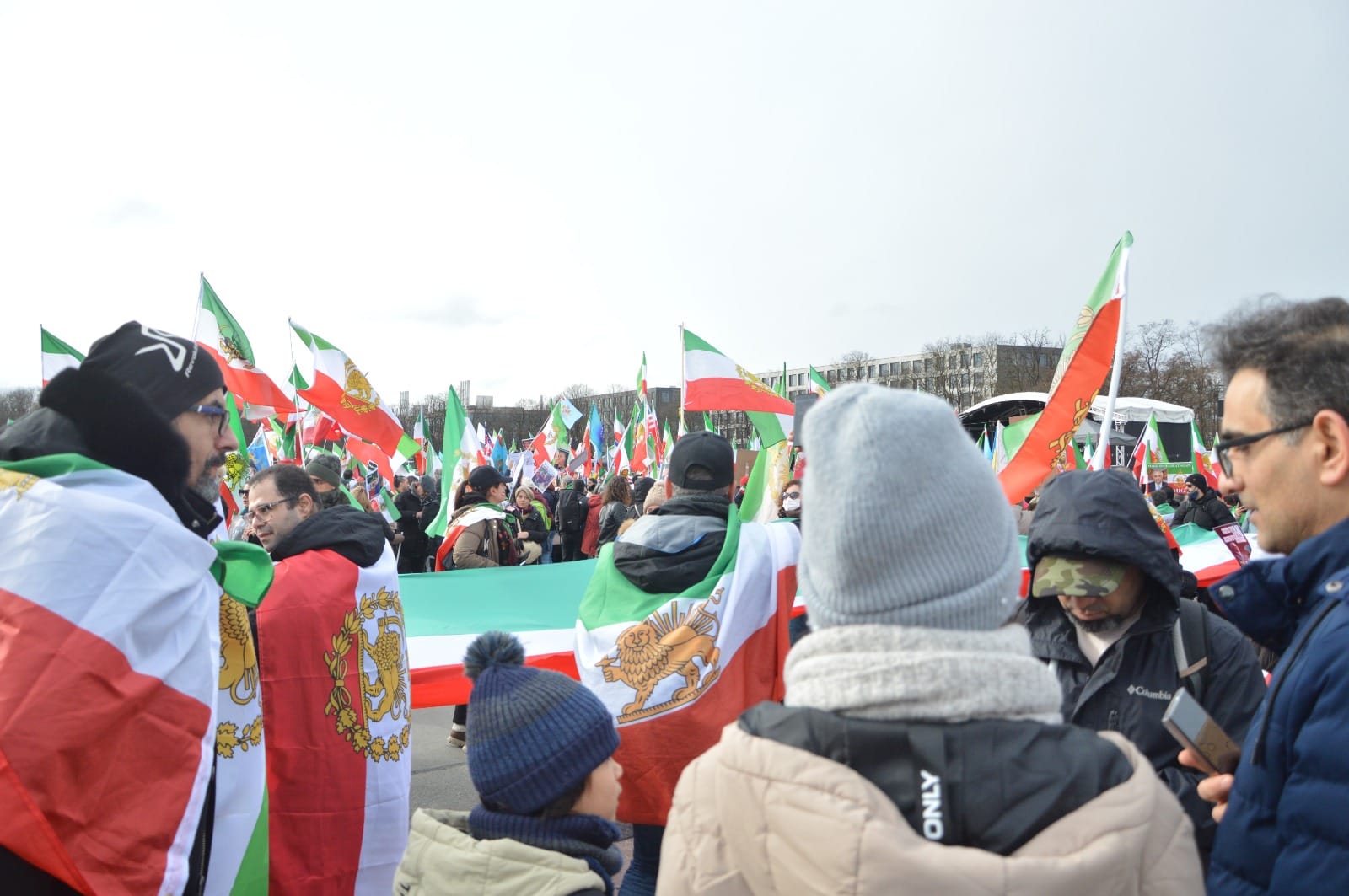 Real Iranian Protests in Munich 2026 against the regime.