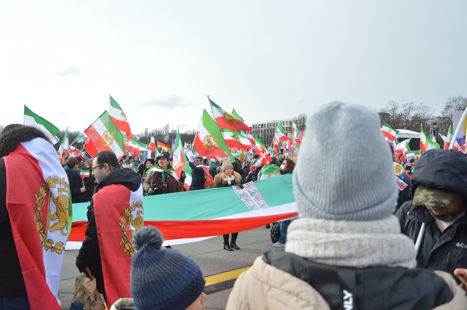 Real Iranian Protests in Munich 2026 against the regime.