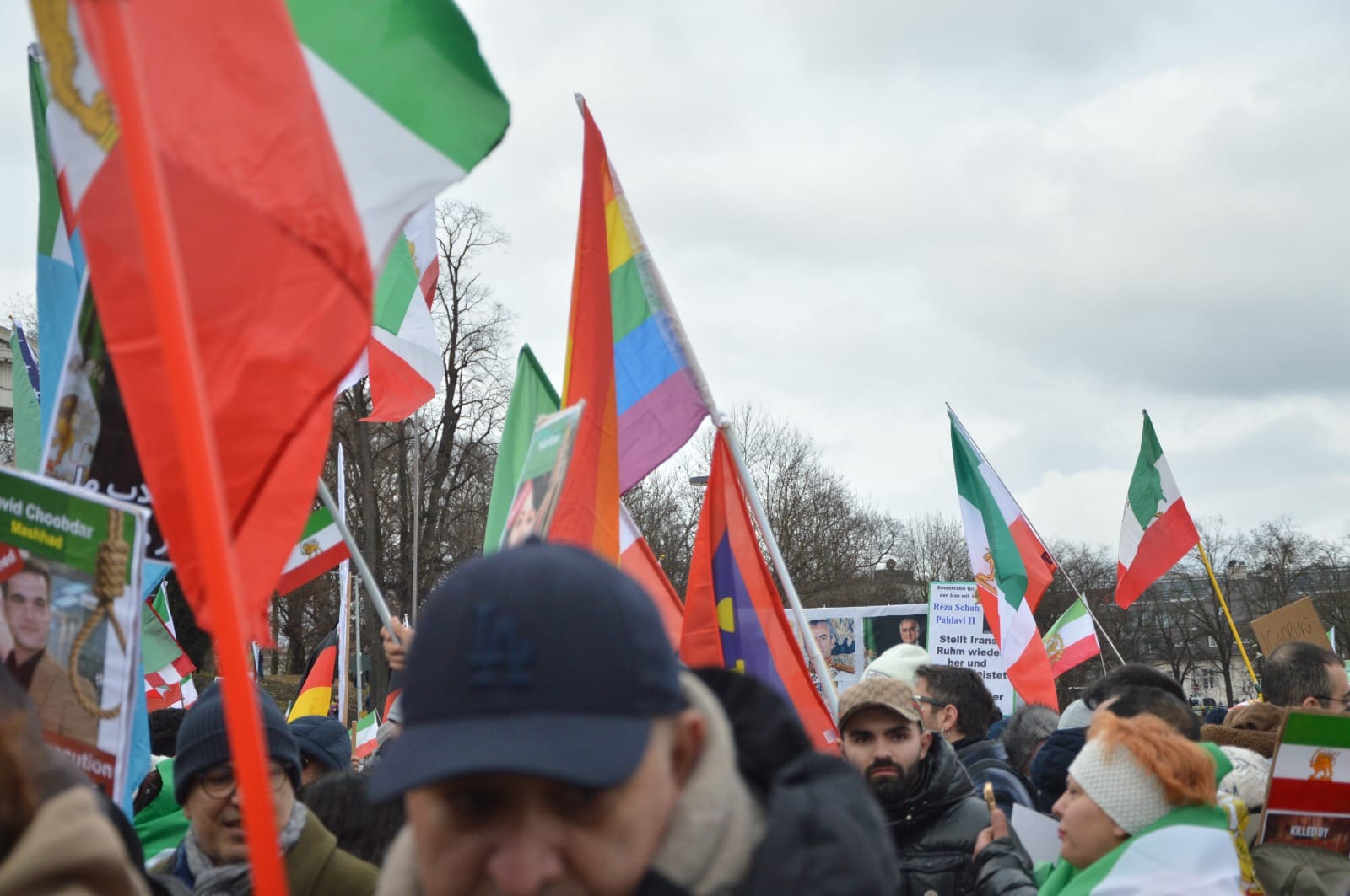 Real Iranian Protests in Munich 2026 against the regime.