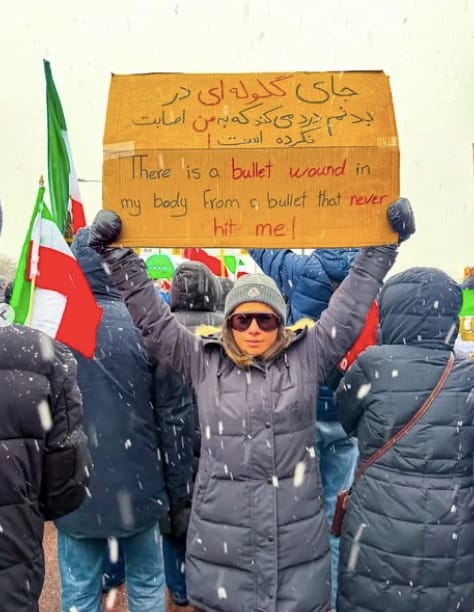 Real Iranian Protests in Toronto 2026 against the regime.