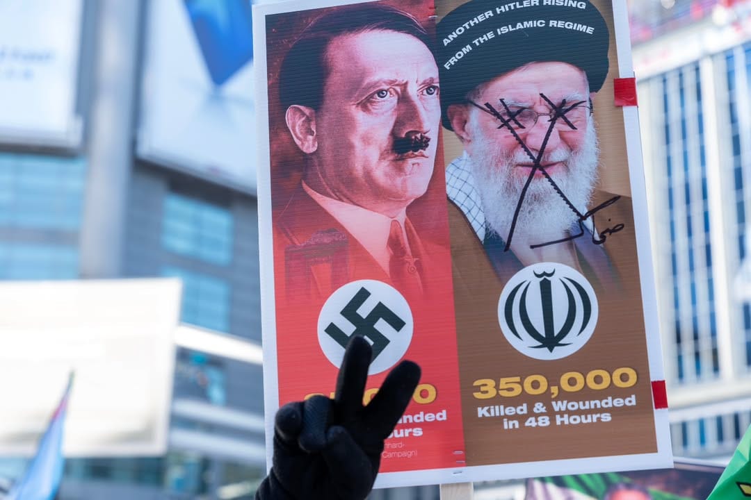 Real Iranian Protests in Toronto 2026 against the regime.