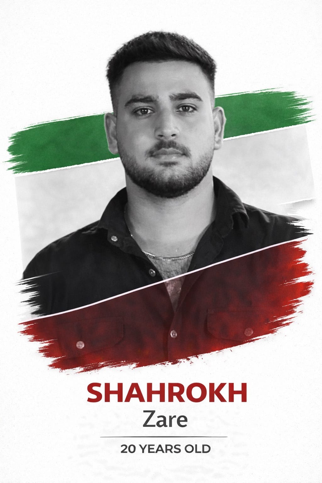 Real Iranian Protests in Victims:Fallen Heroes 2026 against the regime.