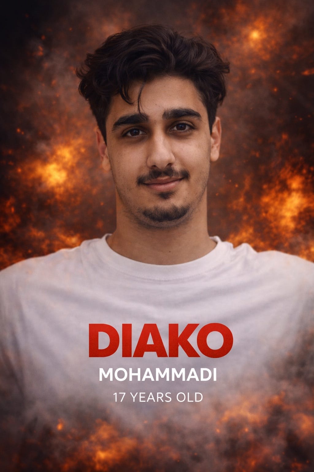 Real Iranian Protests in Victims:Fallen Heroes 2026 against the regime.