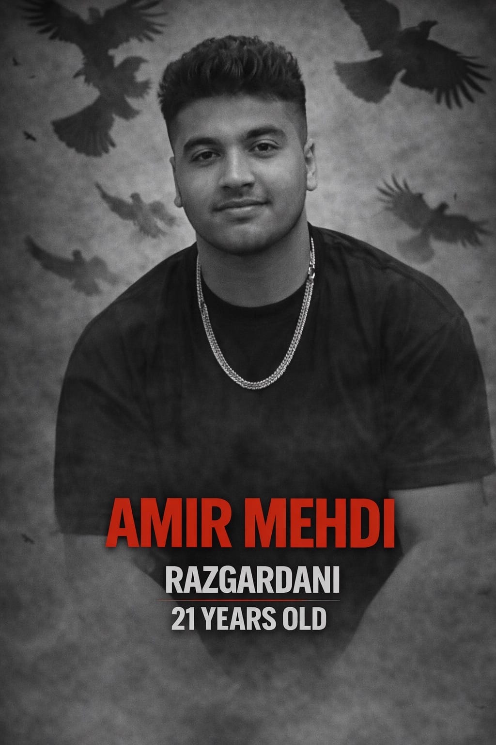 Real Iranian Protests in Victims:Fallen Heroes 2026 against the regime.